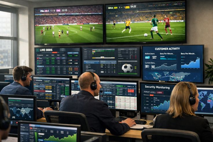 modern sportsbook operations center in Poland